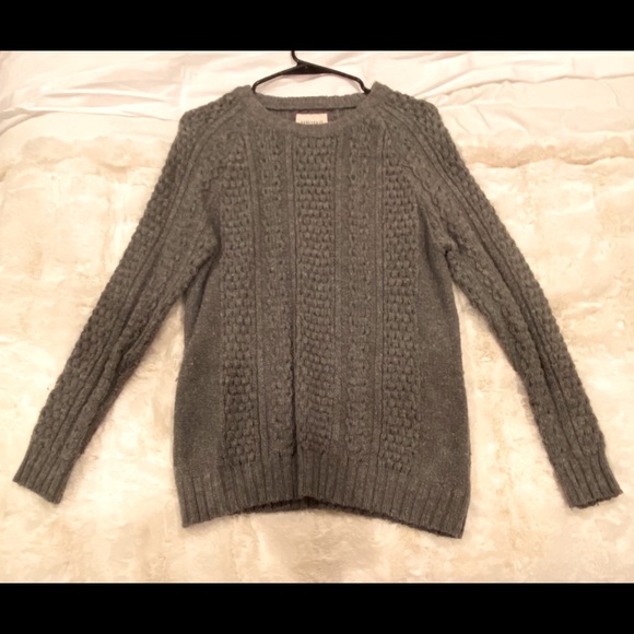 Grey Knit Sweater - Picture 1 of 1